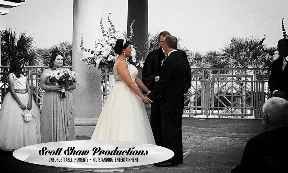 The Marina Inn is a beautiful choice for your wedding ceremony A Wedding Ceremony On The Balcony