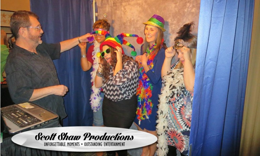 Getting Ready For A Photo Booth Photo