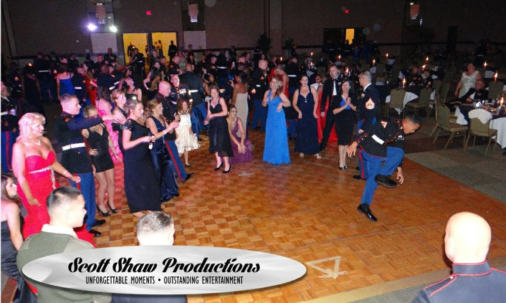 Funky Marine At The Military Ball