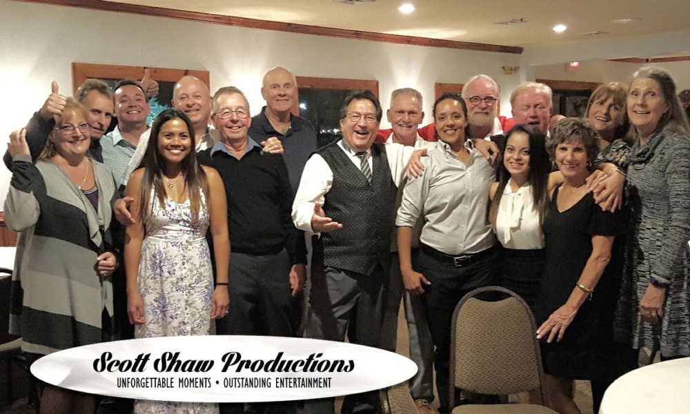 Happy Party Guests After The Event