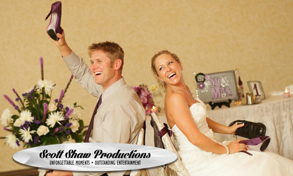 The Newlywed Game With DJ Scott Shaw Bride and Groom play the Newlywed Game with DJ Scott Shaw